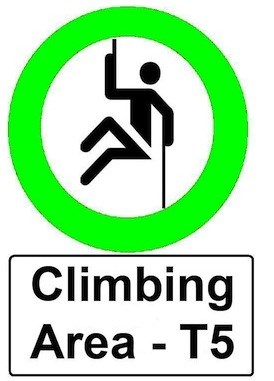 Climbing area