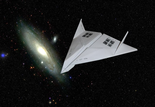 Raumgleiter und Andromeda