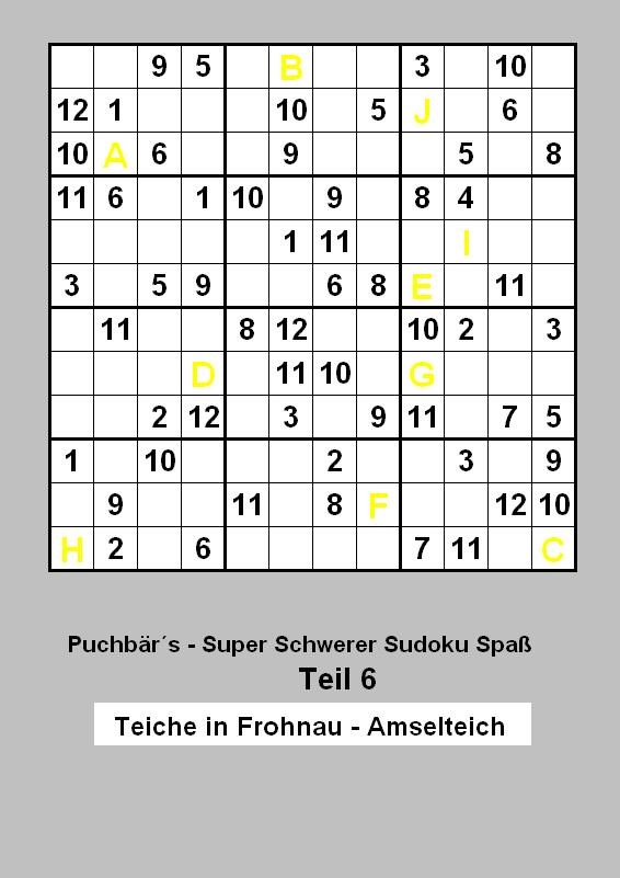 Sudoku - Teil 6