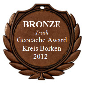 BRONZE (Tradi) - Geocaching Award Kreis Borken 2012