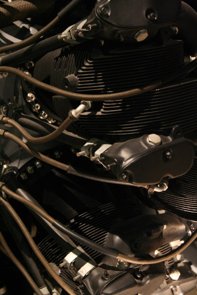 USAF Museum Tour - View of an Engine