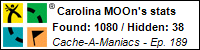 Stats Bar for Carolina MOOn