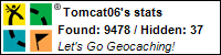 Das Tomcat06-Profil bei geocaching.com