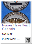  Nurses Have Heart Geocoin