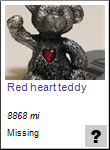 Red heart Teddy