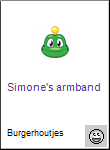 Simone's armband