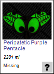 Peripatetic Purple Pentacle