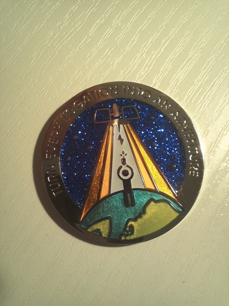 Front of the geocoin