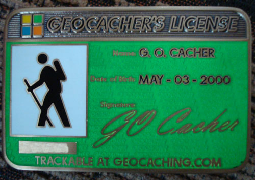 Caesar1987's Geocacher's License