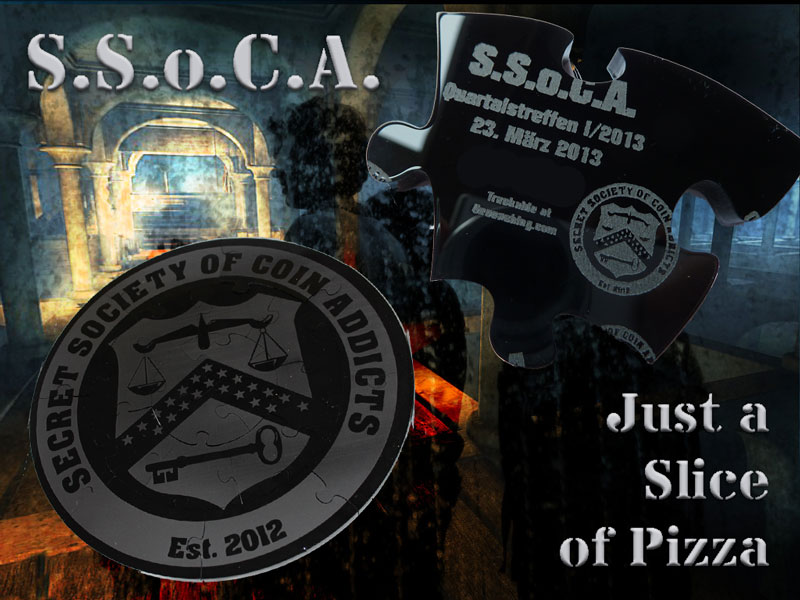 Hide*seek: Just a Slice of Pizza 2013 - SSoCA GeoToken