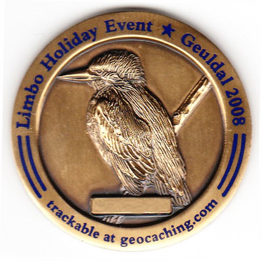 Limbo Holiday Event Geocoin - back