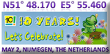 10 years! Nijmegen, the Netherlands (GC23RDP)