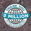 3 Million Active Geocaches: Thank you!
