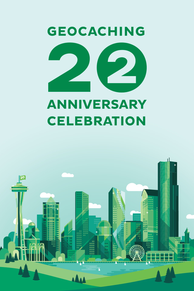 Geocaching 20th Anniversary Celebration