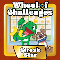 Wheel of Challenges: Streak Star Hard