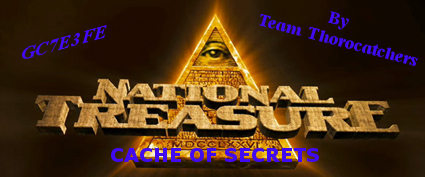 Banner National Treasure: Cache of Secrets