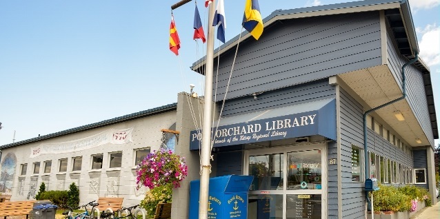 Image of the Port Orchard Library Building.
