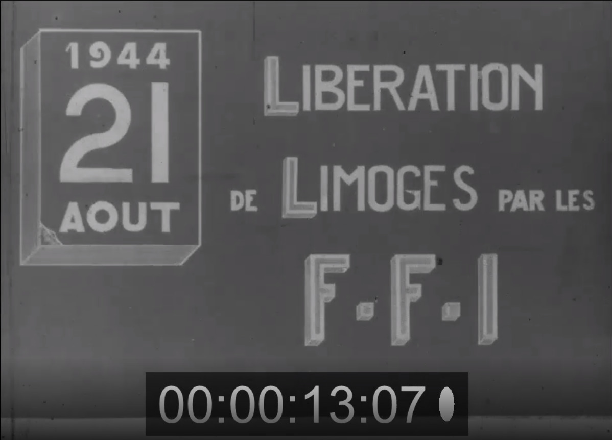 Film libération Limoges