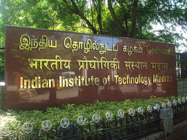 iit madras ranked first