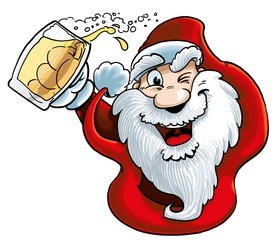 Papa Noël Cerveza