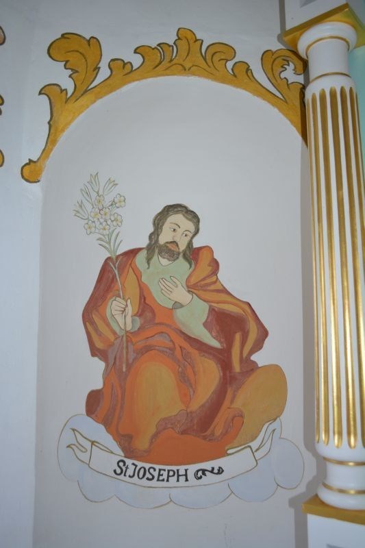 Święty Józef (wnęka południowa).