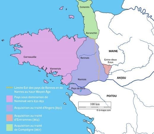 Image Bretagne du IXème siècle