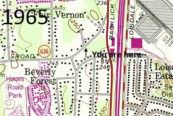 1965 USGS map