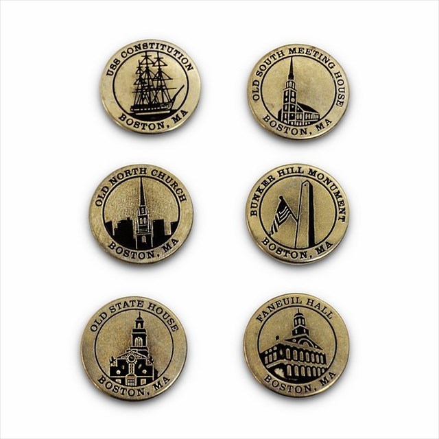 Freedom Trail Site Coins