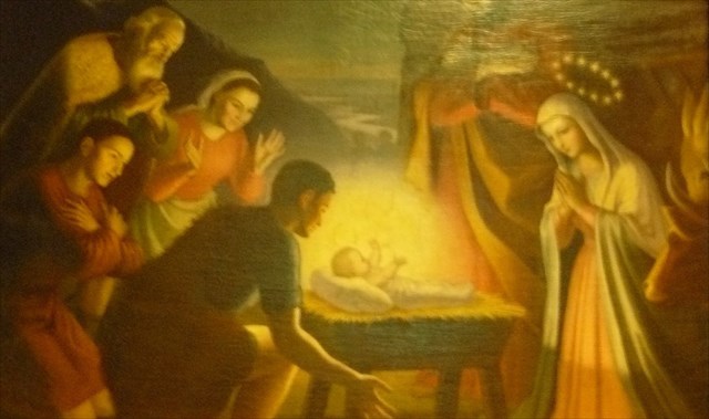 La Nativité (détail) 