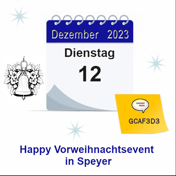 Banner Happy Vorweihnachtsevent in Speyer