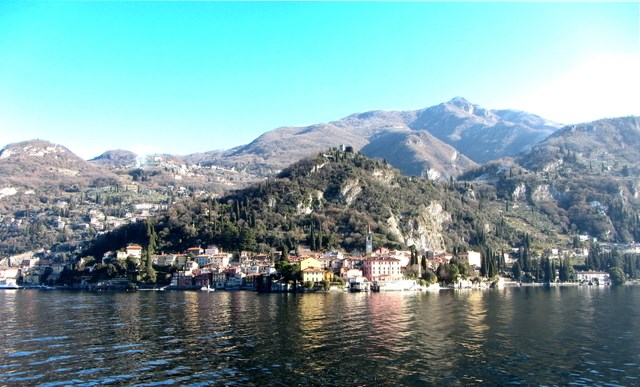 Varenna seen from the ferry boat