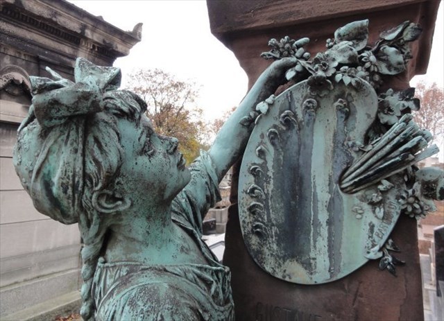 Oeuvre de Bartholdi au cimetière du Montparnasse