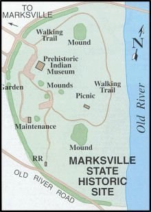 Map of surrounding area