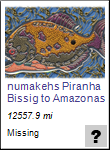 numakehs Piranha Bissig to Amazonas