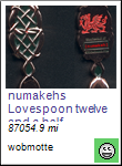 numakehs Lovespoon twelve and a half
