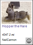 Hopper the Hare travel bug