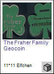 The Fraher Family Geocoin