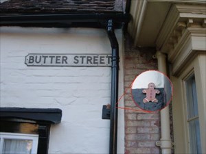 In Butter Street (before setting off)