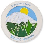 H_S Mt Rainier Geocoin