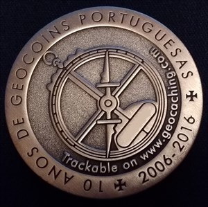 10 years of Portuguese Geocoin - AEN
