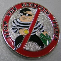 Don&#39;t be a Theif Geocoin