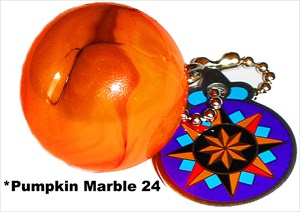 *Pumpkin Marble 24