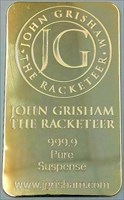 John Grisham&#8217;s The Racketeer geocoin