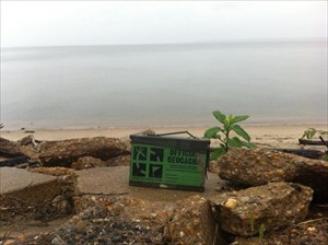 Ammo Can @ Fairview Beach (where it ended up)