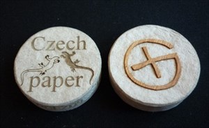 Czech Paper Geocoin