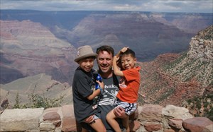 KomarBoys at the Grand Canyon