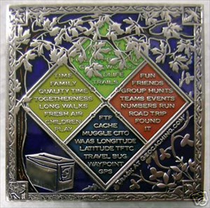 1000 Finds - The Great Outdoors Geocoin 
