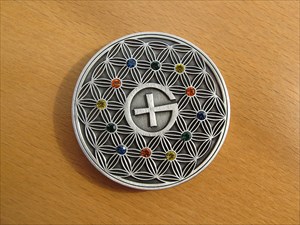 The Colors Of Geocaching Geocoin - Vorderseite
