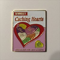 Caching Hearts Geocoin