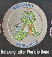 Relaxing, after work is done - Signal Apr 2006